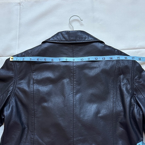 ABLE Black Leather Jacket - Picture 9 of 9